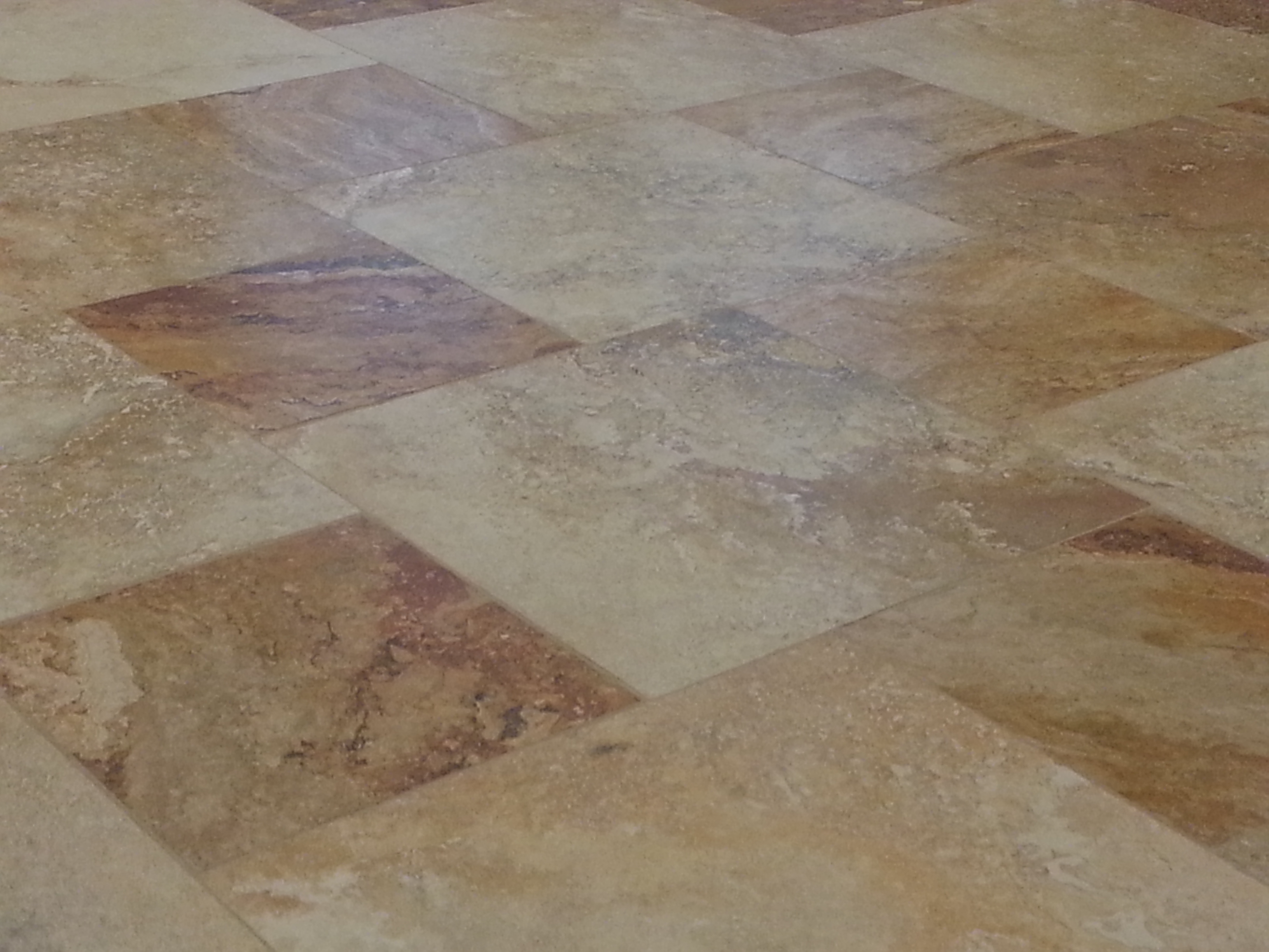 Travertine Tile Floor